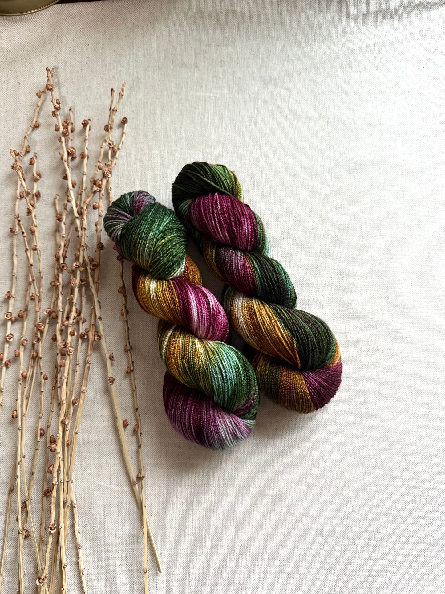 Victorian Christmas SW Merino Nylon Yarn