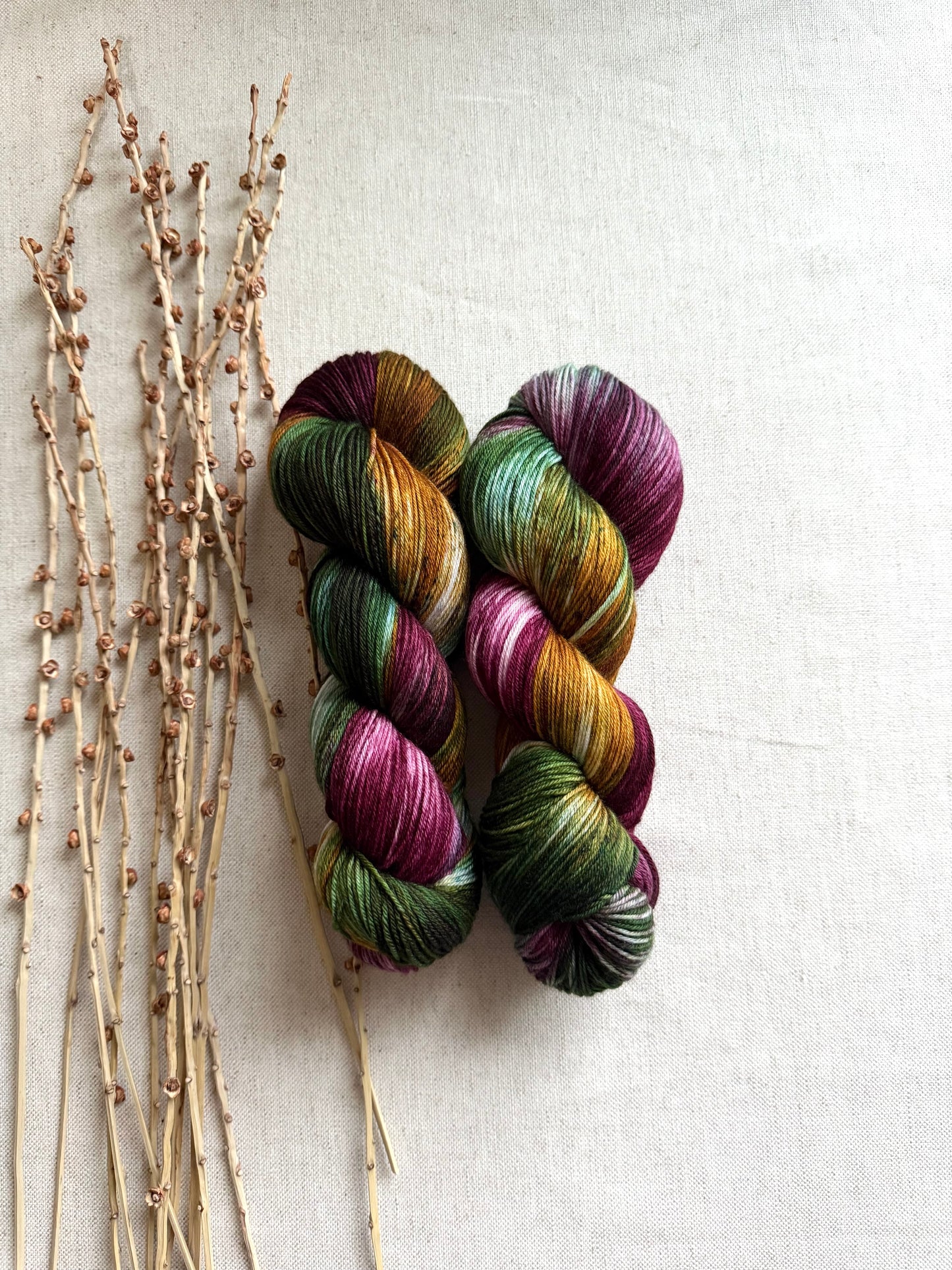 Victorian Christmas SW Merino Nylon Yarn