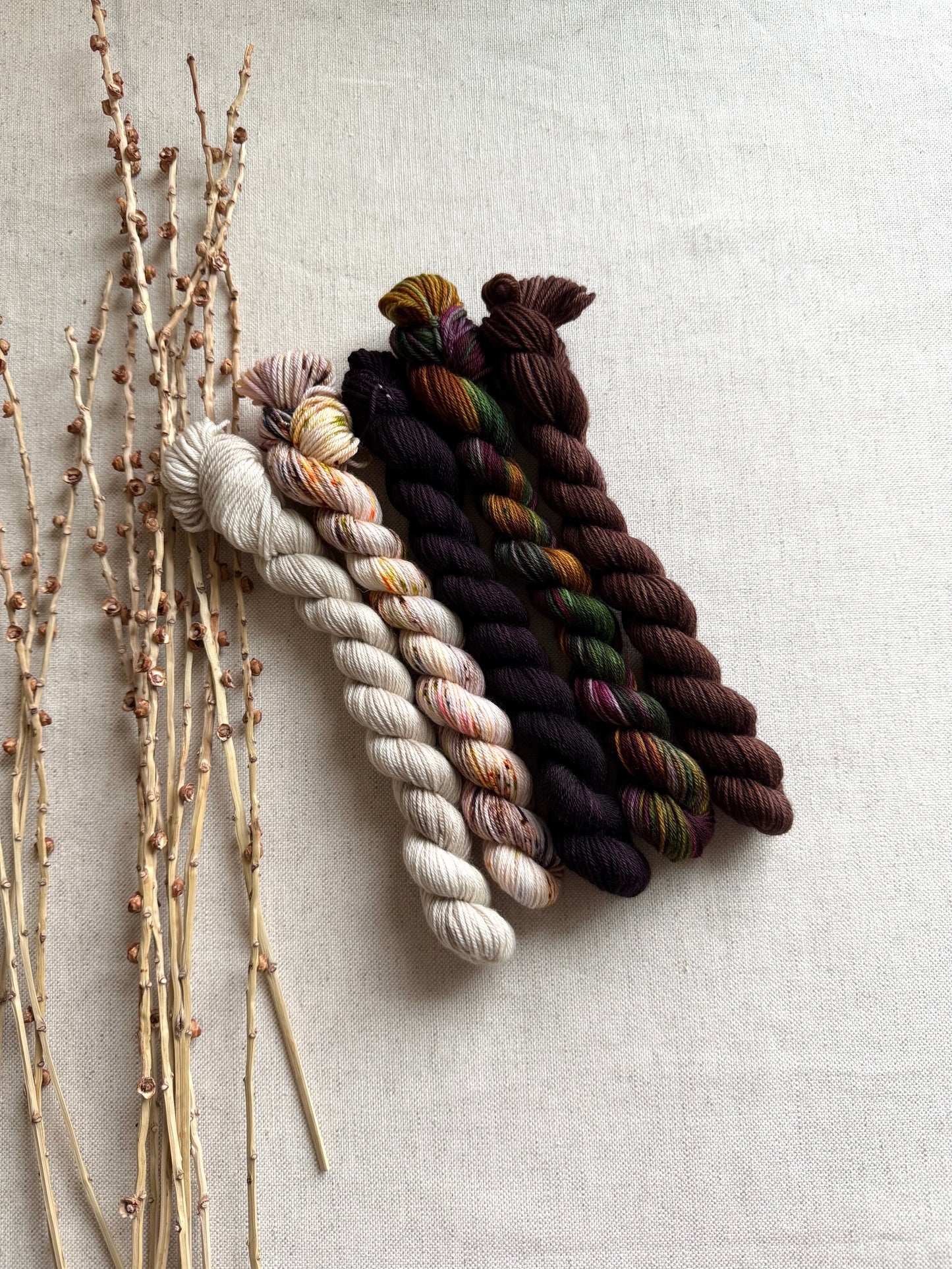 Victorian Christmas - SW Merino Nylon Mini Skein Set