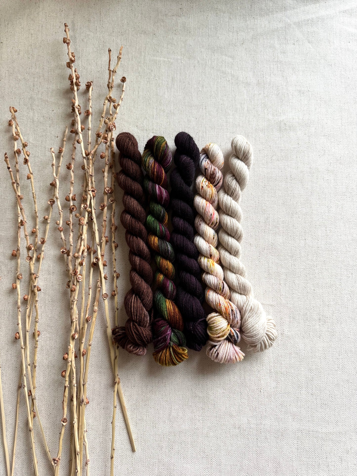 Victorian Christmas - SW Merino Nylon Mini Skein Set