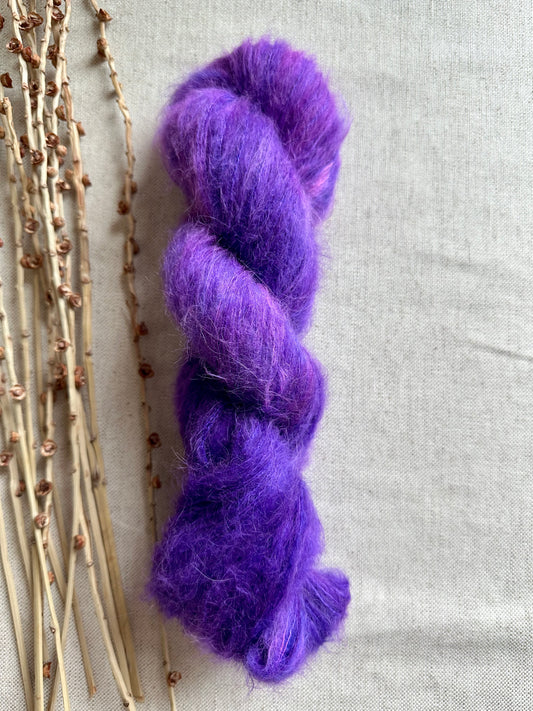 Pop Goes The Purple Suri Alpaca Silk