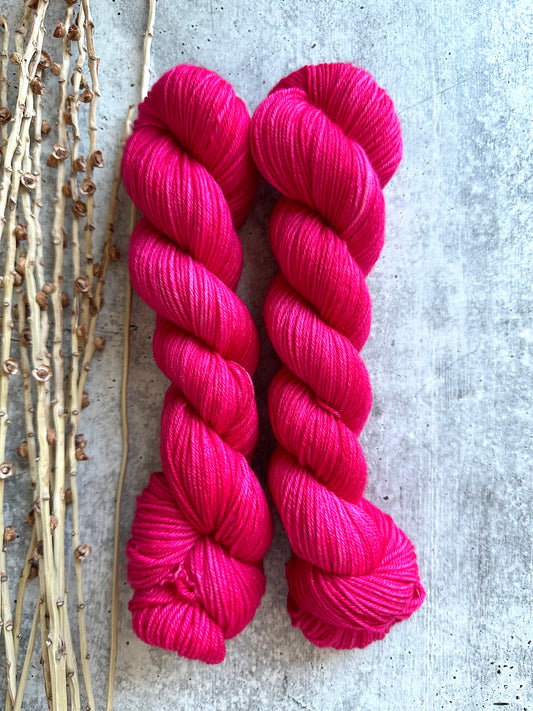 Fuchsia SW Merino Nylon 50g Skein