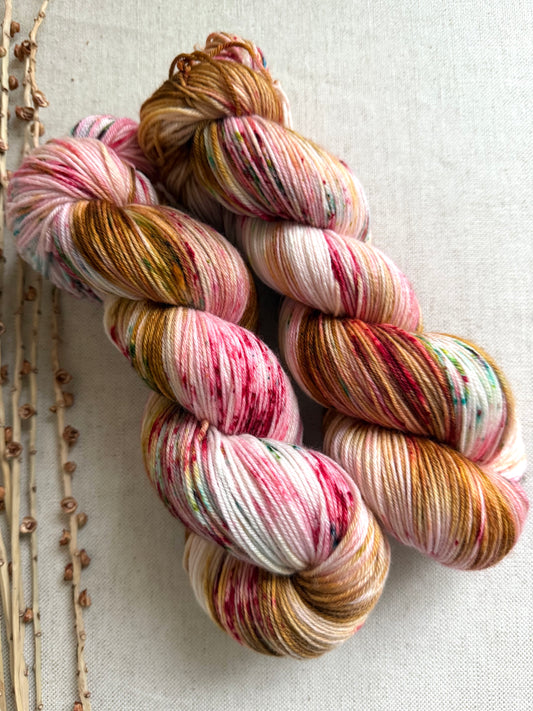 Gingerbread House SW Merino Nylon Yarn