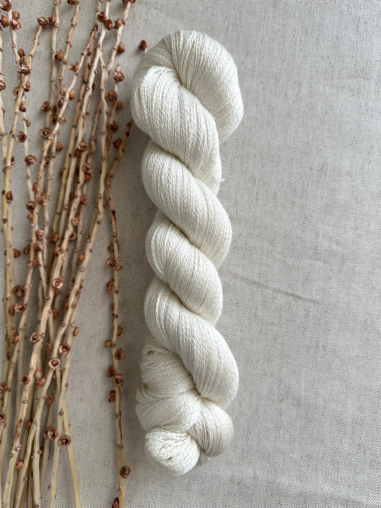 Vanilla Merino Silk Untreated