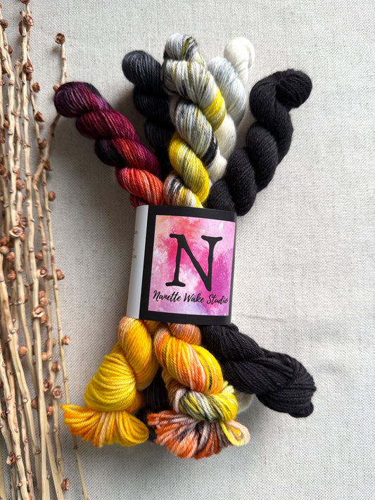 Master Gobbler - SW Merino Nylon Mini Skein Set