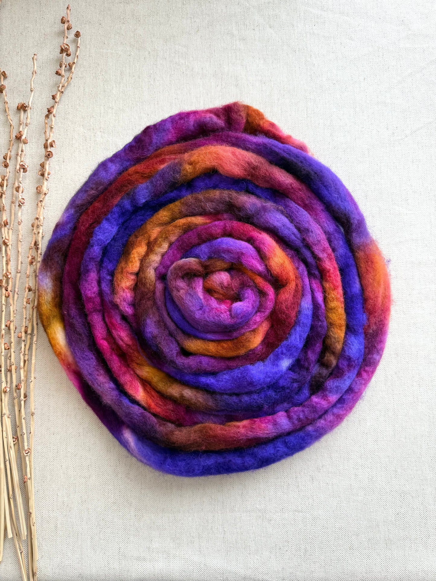 Saucey Sally BFL Top Spinning Fiber