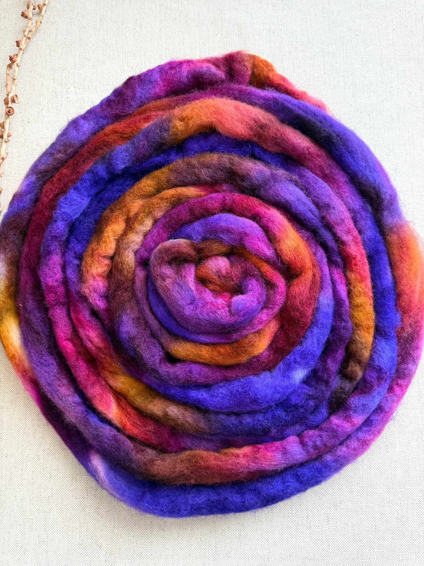 Saucey Sally BFL Top Spinning Fiber