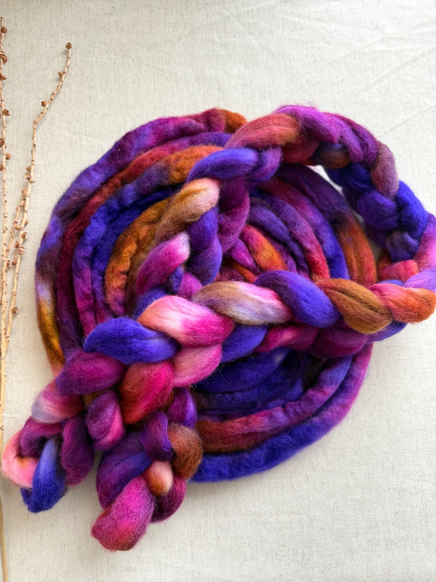 Saucey Sally BFL Top Spinning Fiber