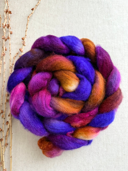 Saucey Sally BFL Top Spinning Fiber