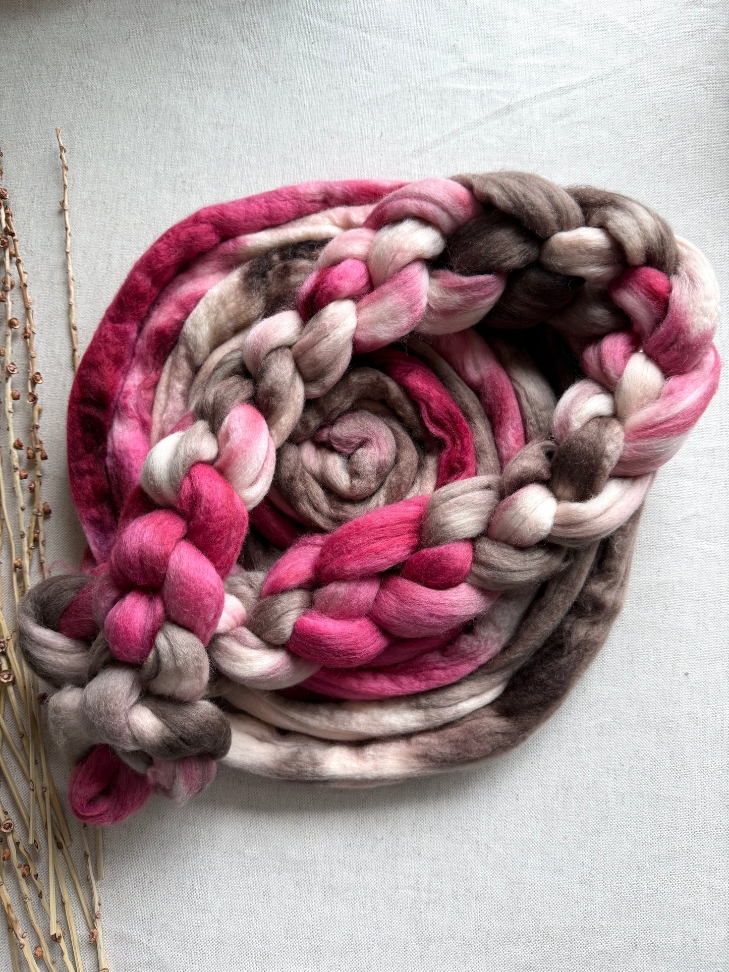 Vintage 50's Merino Top Spinning Fiber