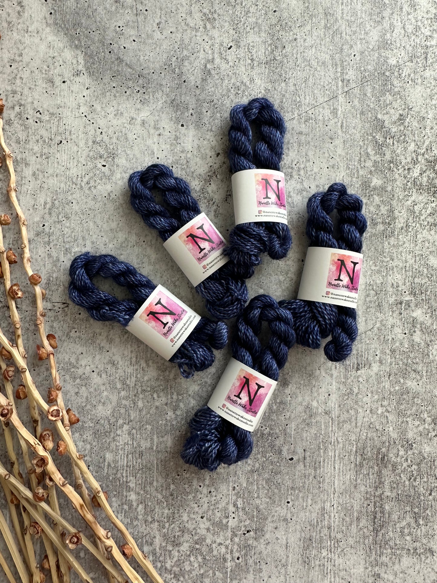 Navy Embroidery Thread