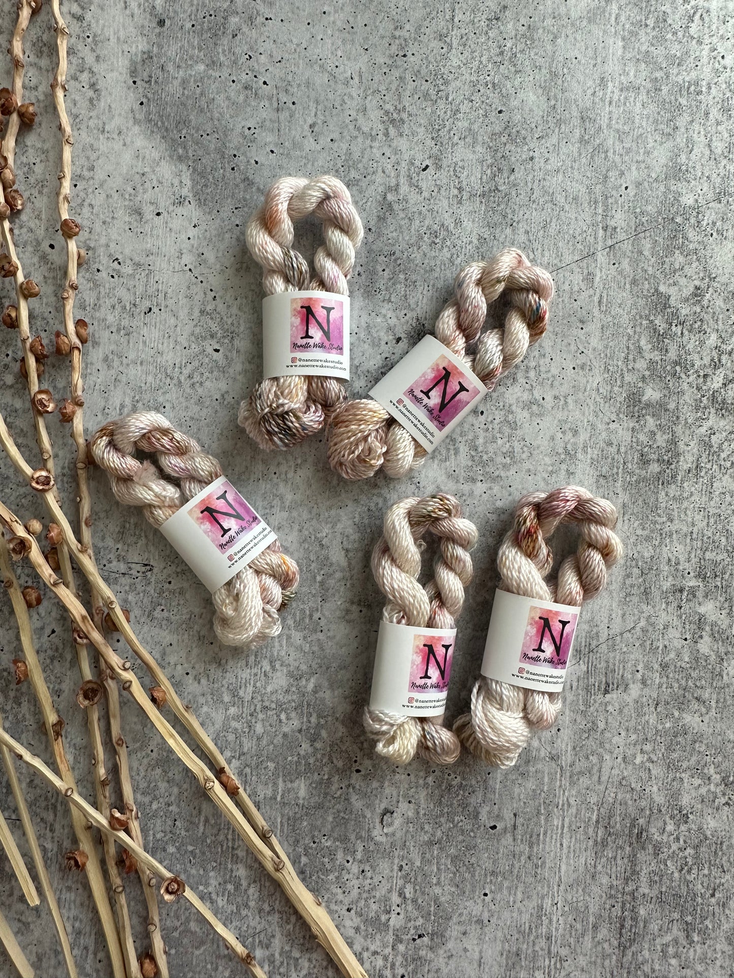 Rose Petals Embroidery Thread