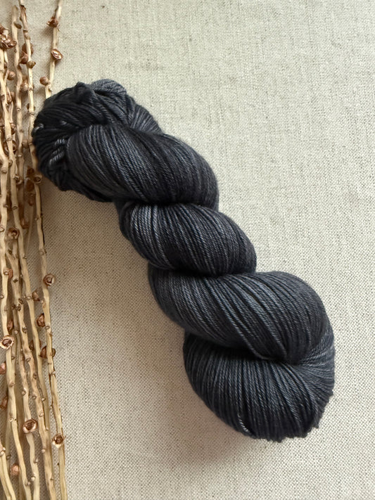 Charcoal SW Merino Nylon Yarn