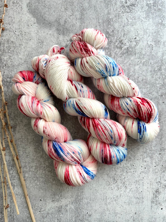 Patriotic SW Merino Nylon 100g Skein