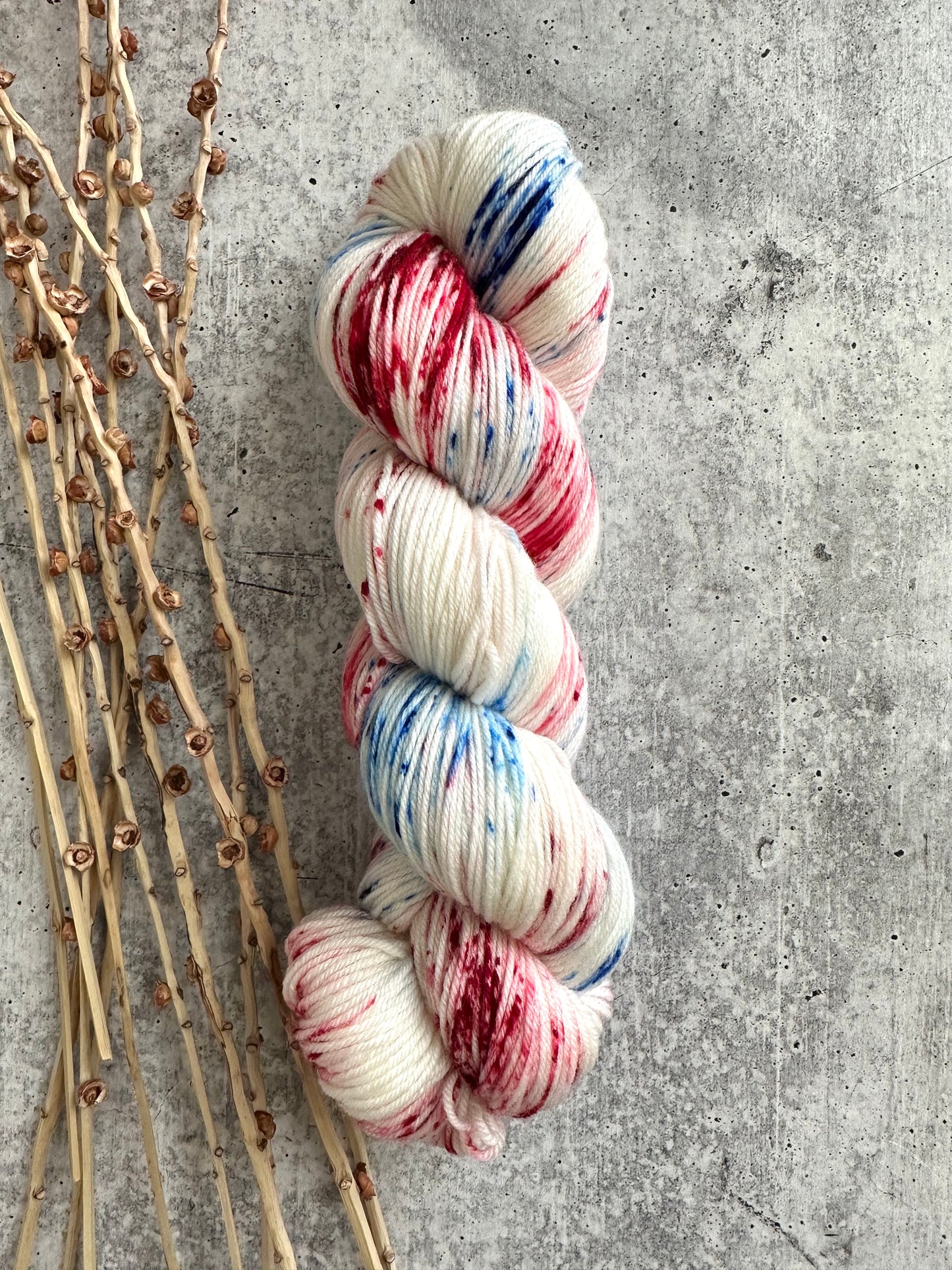 Patriotic SW Merino Nylon 100g Skein