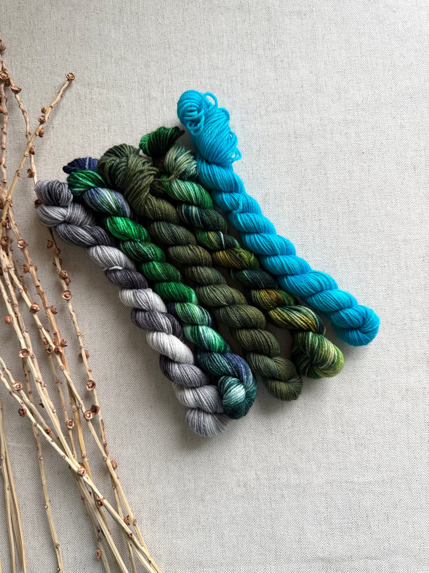 Oogie Man - SW Merino Nylon Mini Skein Set