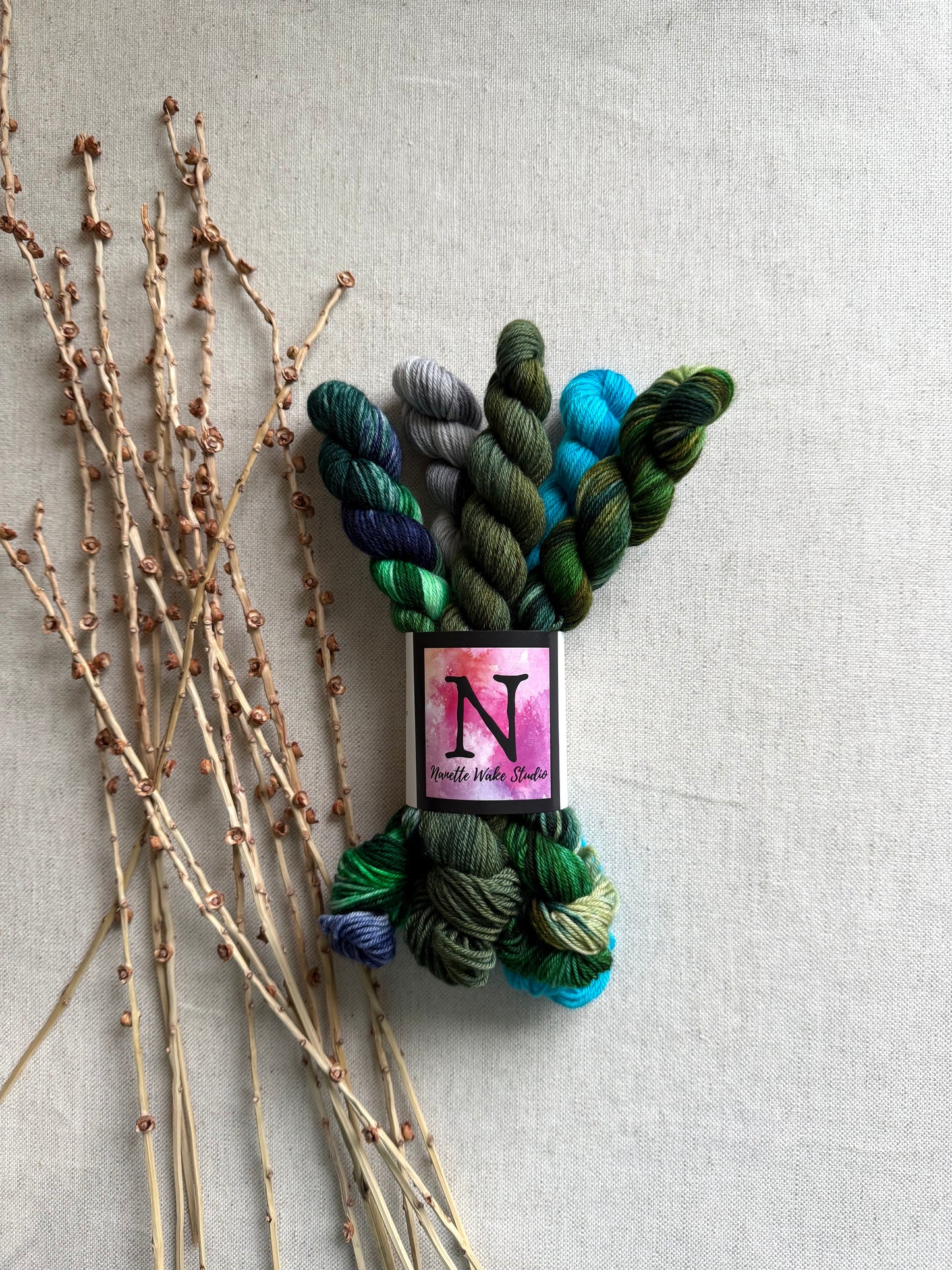 Oogie Man - SW Merino Nylon Mini Skein Set