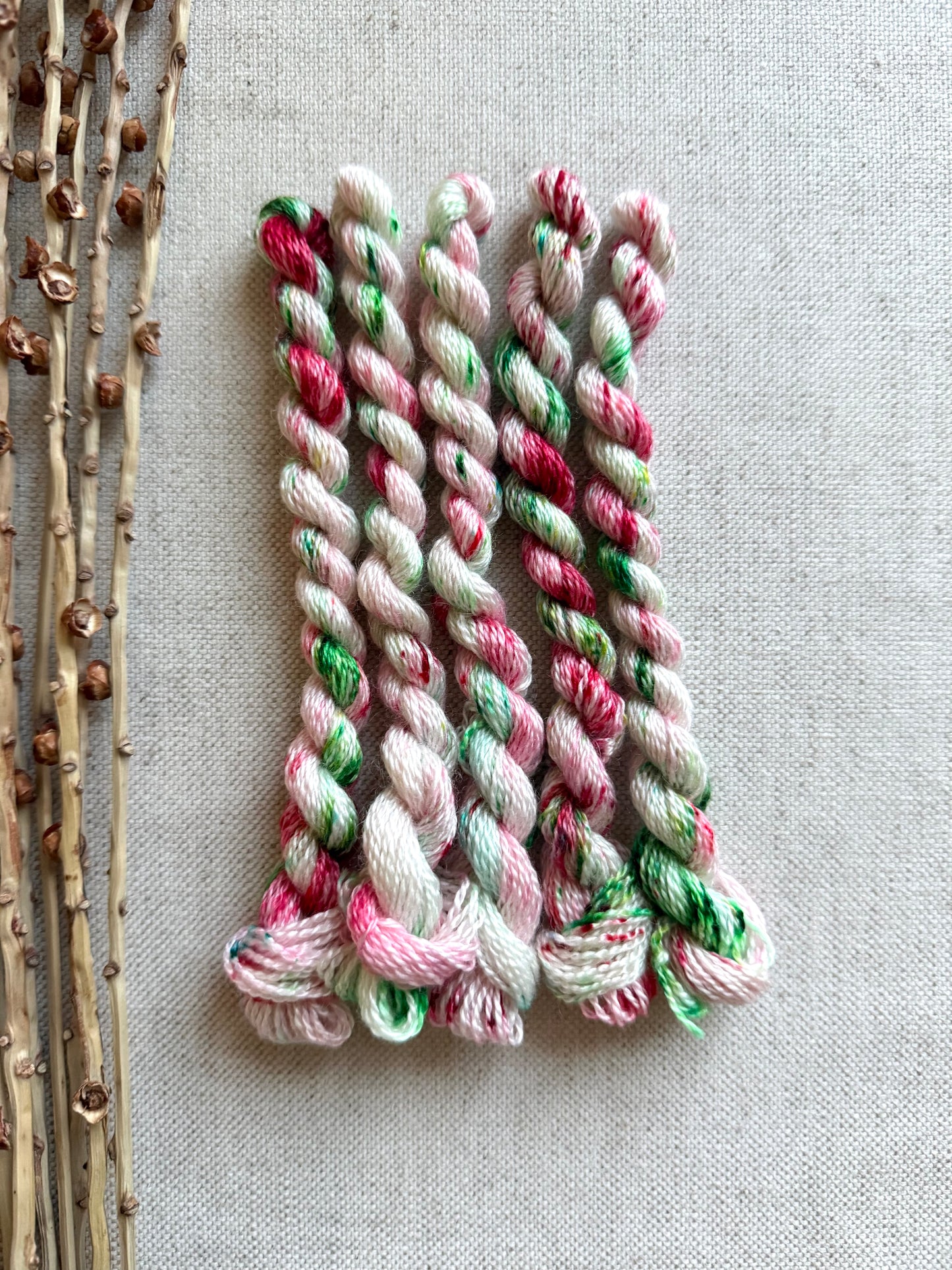 Twinkling Holly Embroidery Thread
