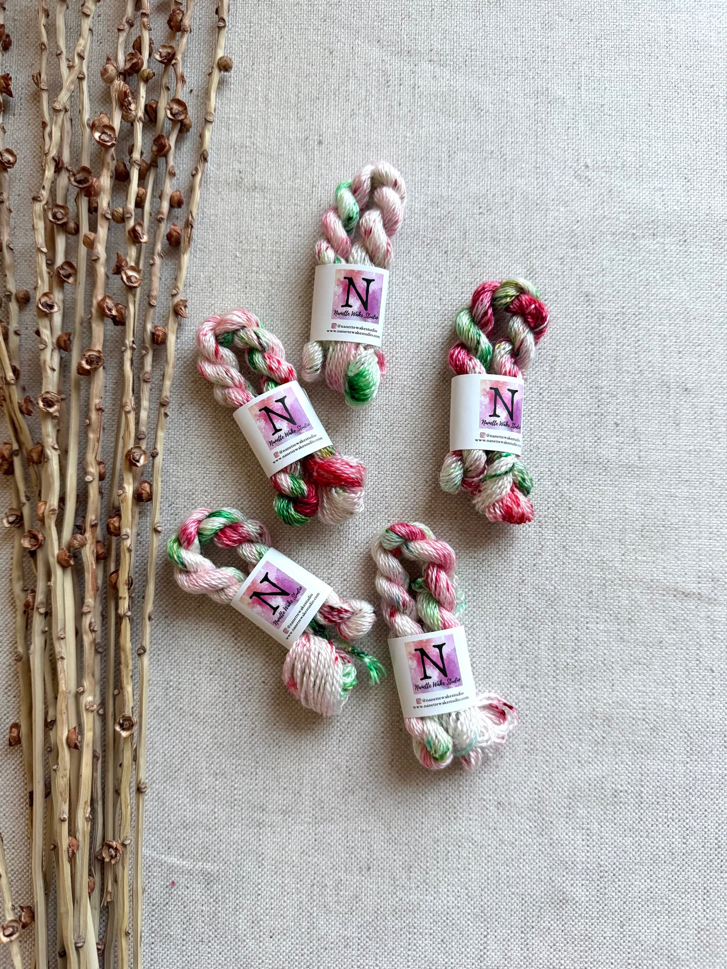 Twinkling Holly Embroidery Thread