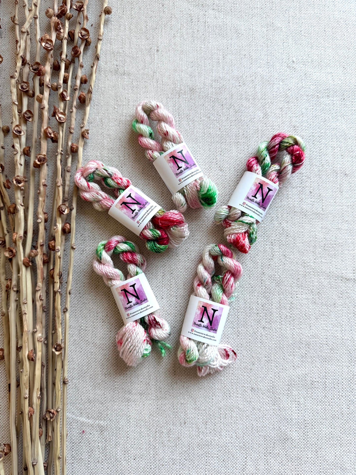 Twinkling Holly Embroidery Thread