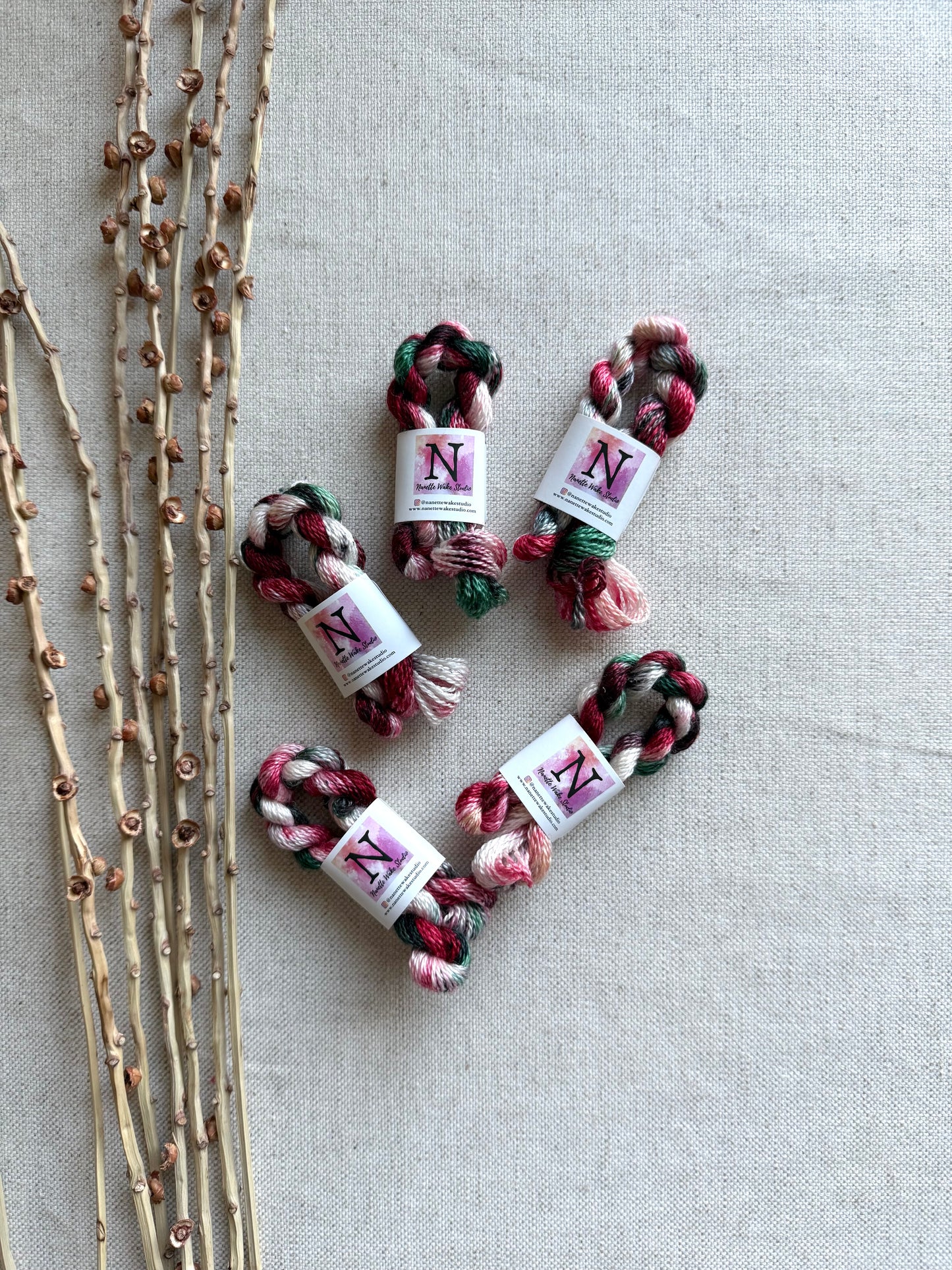 Christmas Nightmare Embroidery Thread