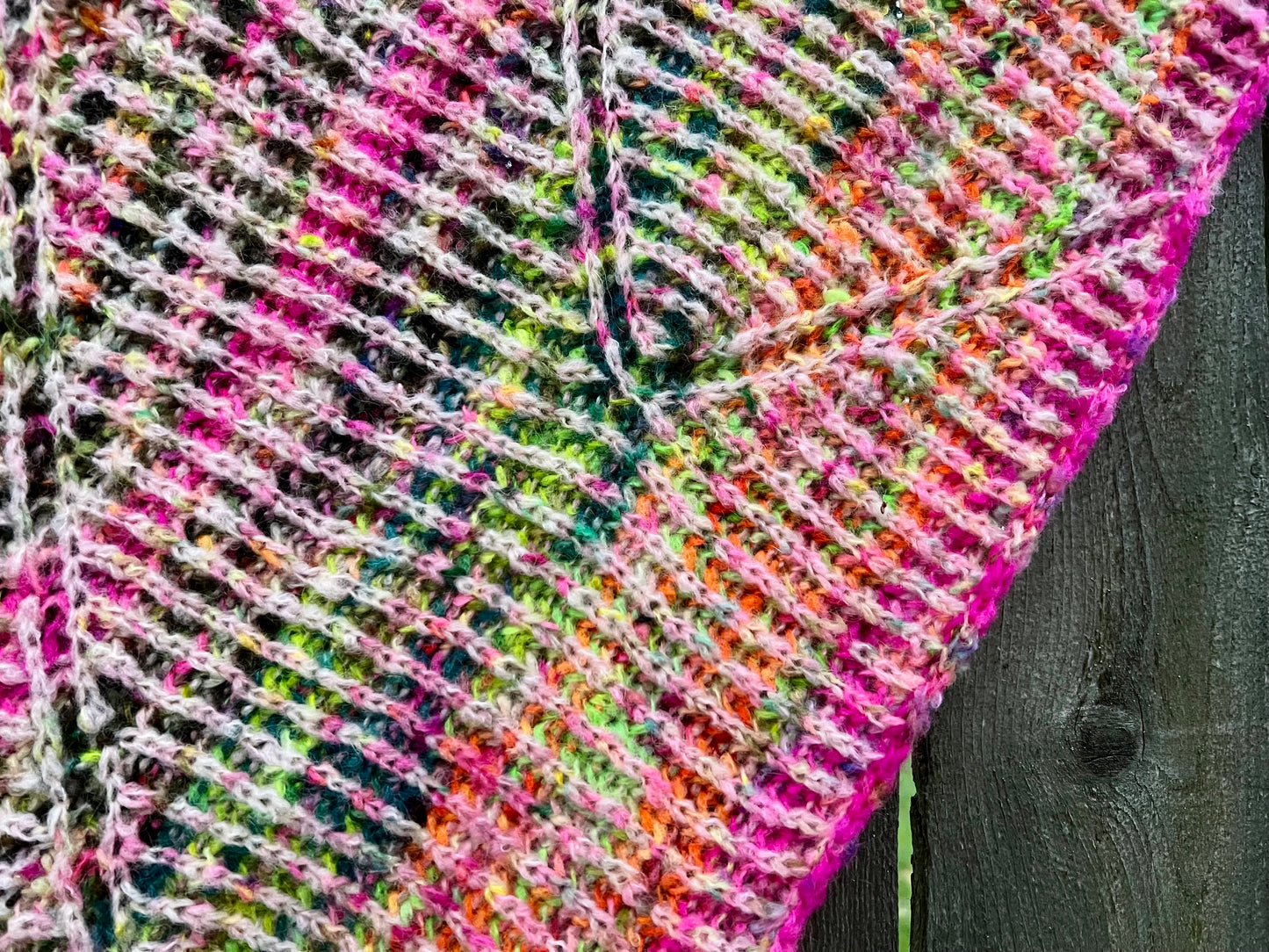 Multi-Colored Large Shawl
