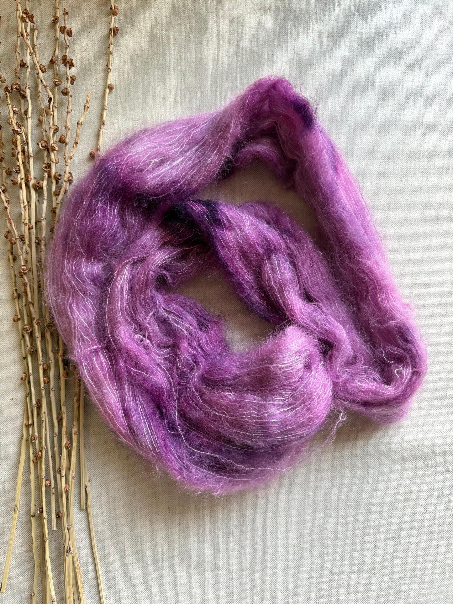 Lavender Delight Kid Mohair Silk