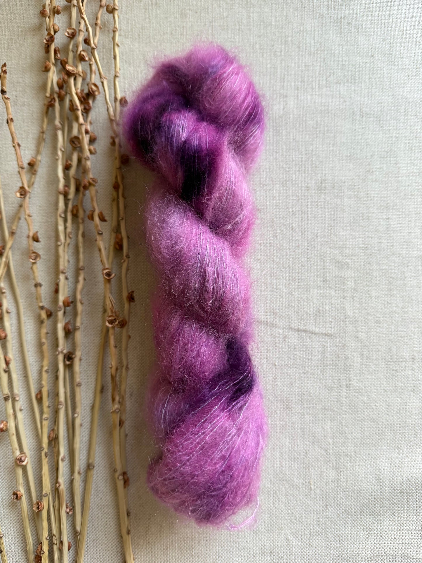 Lavender Delight Kid Mohair Silk