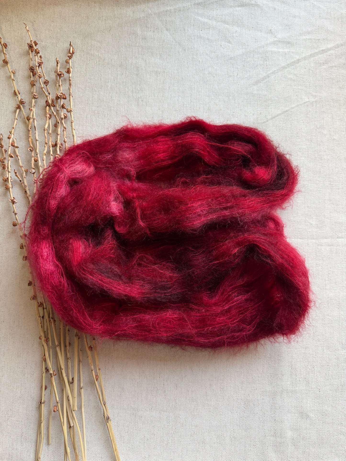 Ruby Kid Mohair Silk
