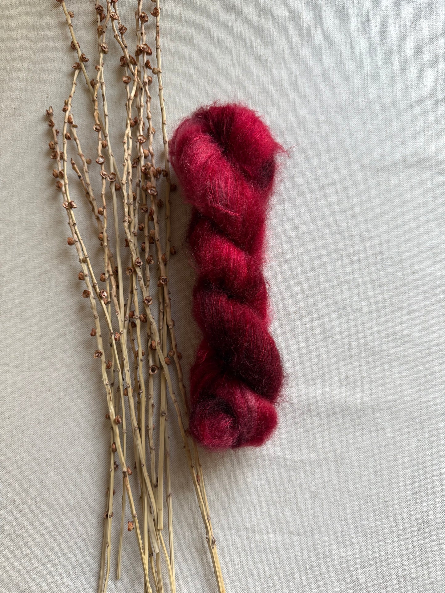 Ruby Kid Mohair Silk