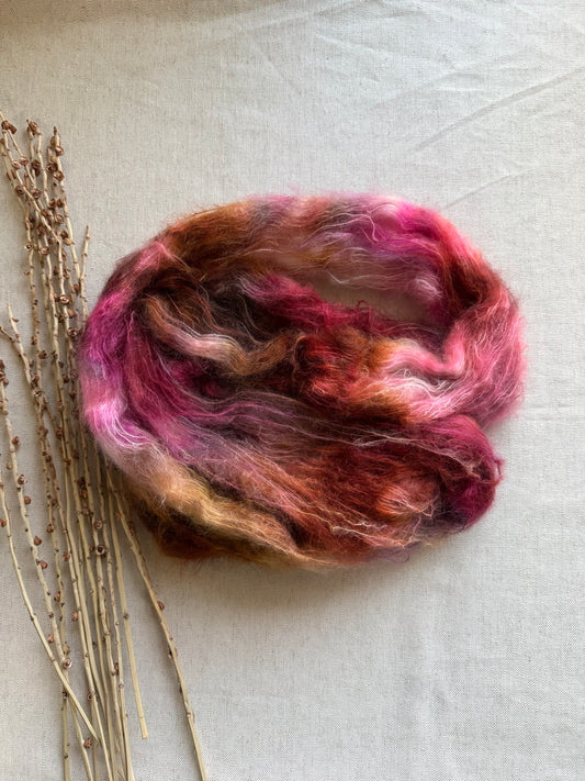 Rum Raisin Kid Mohair Silk