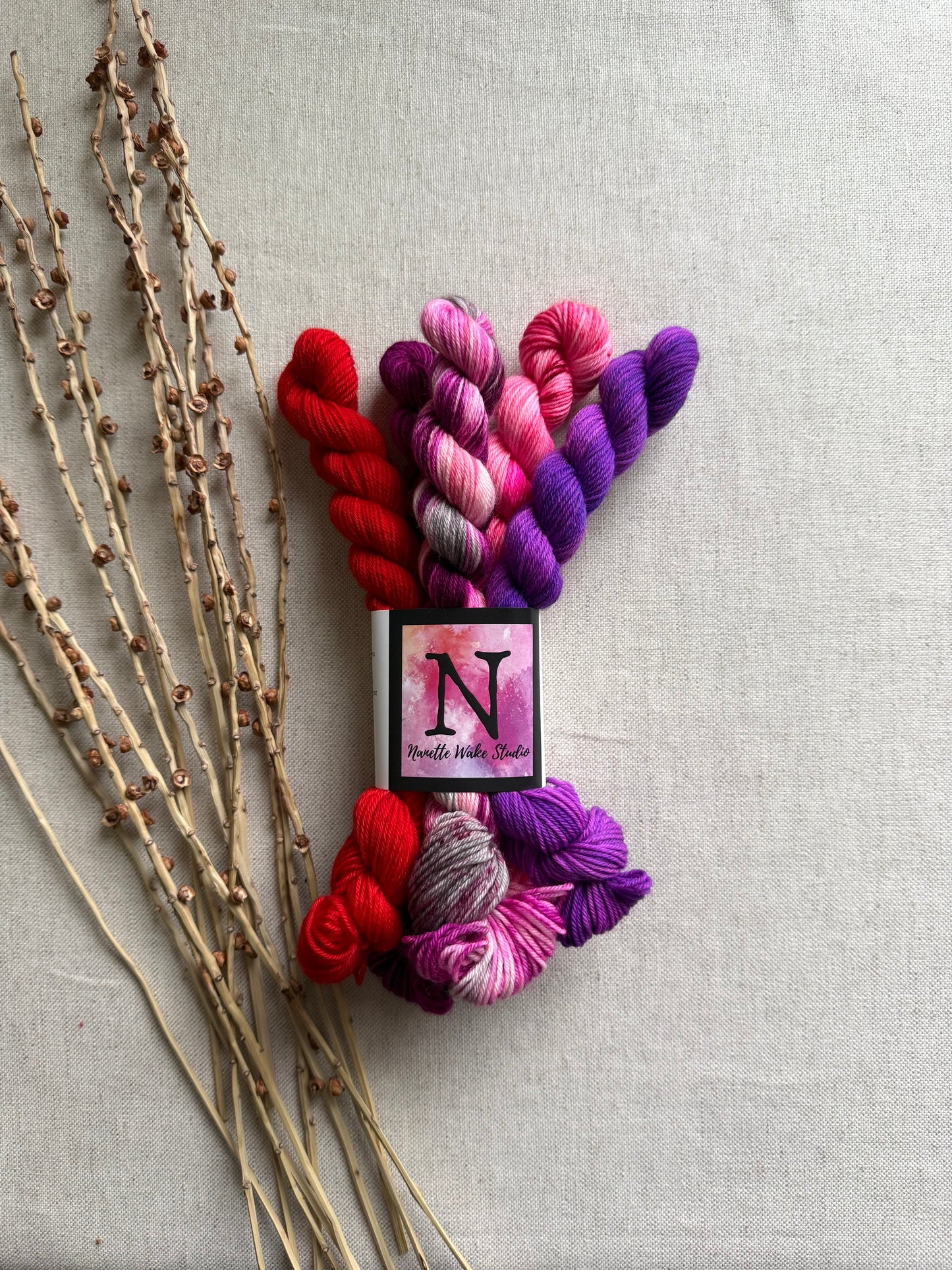 Sweet Child Of Mine - SW Merino Nylon Mini Skein Set