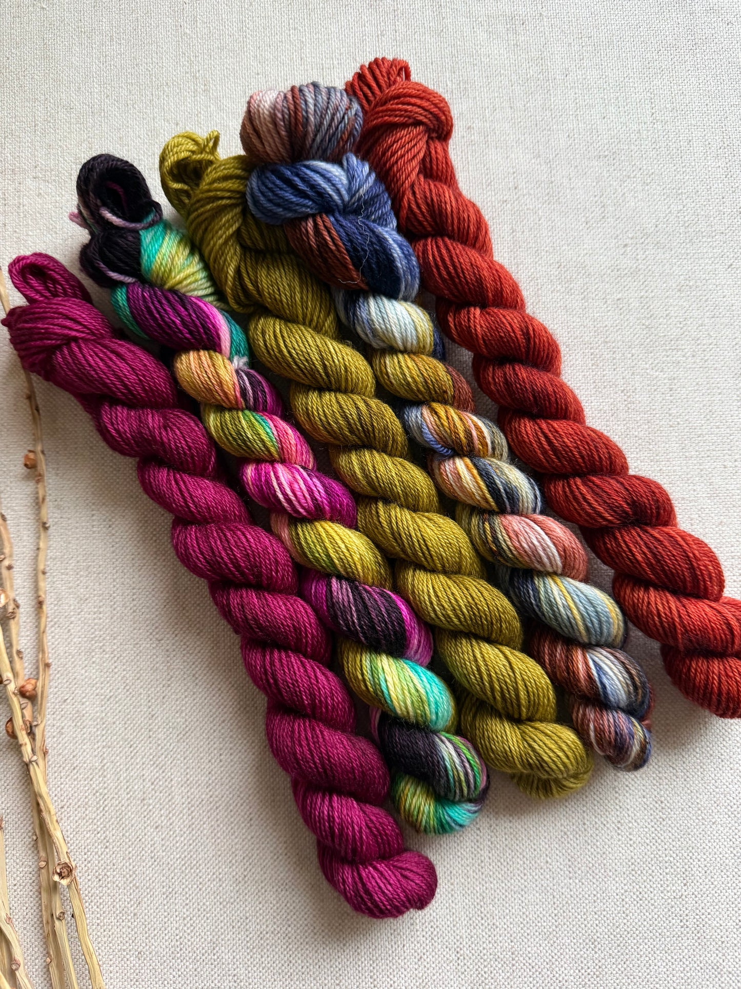 Euphoria - SW Merino Nylon Mini Skein Set