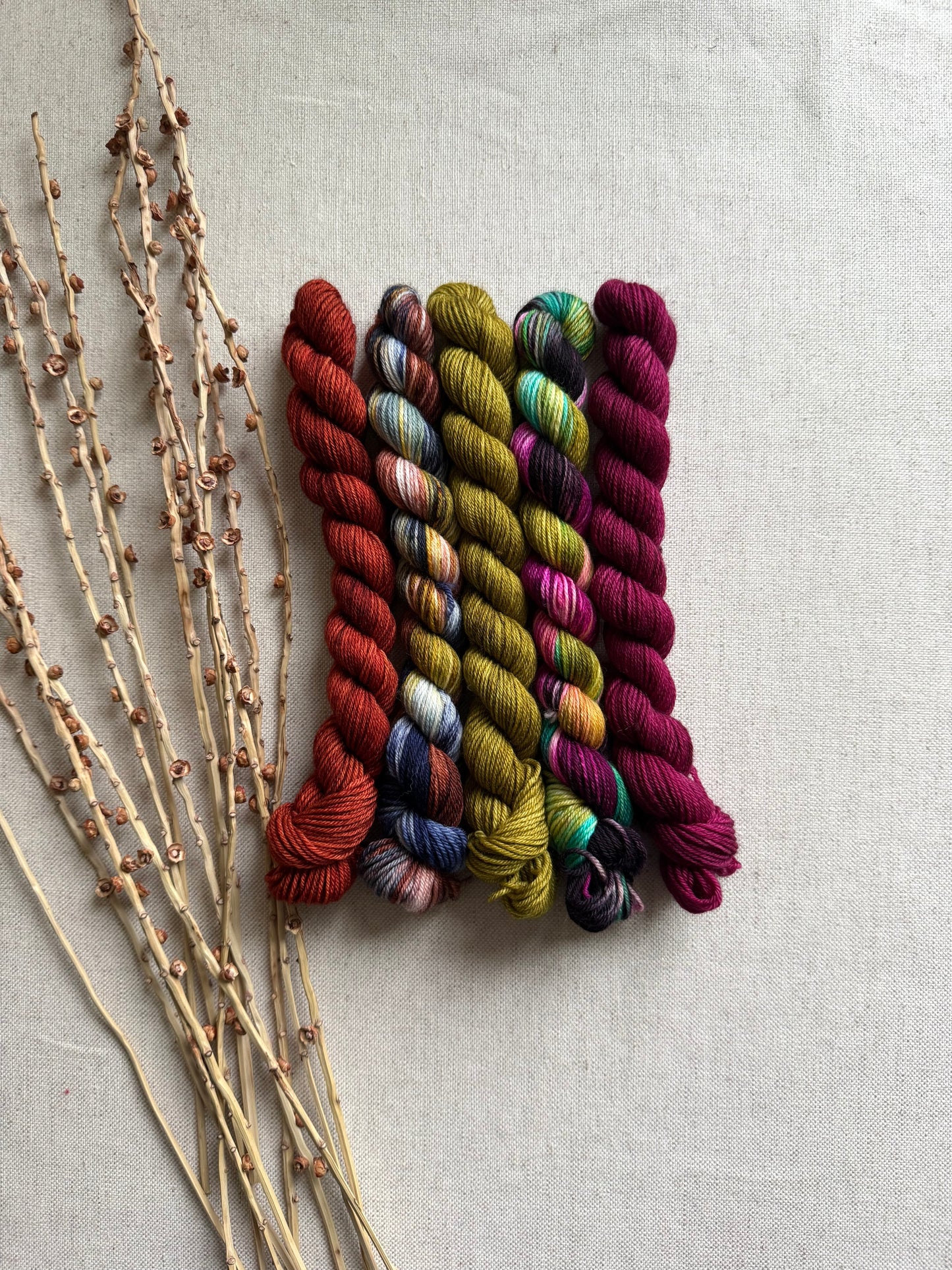 Euphoria - SW Merino Nylon Mini Skein Set