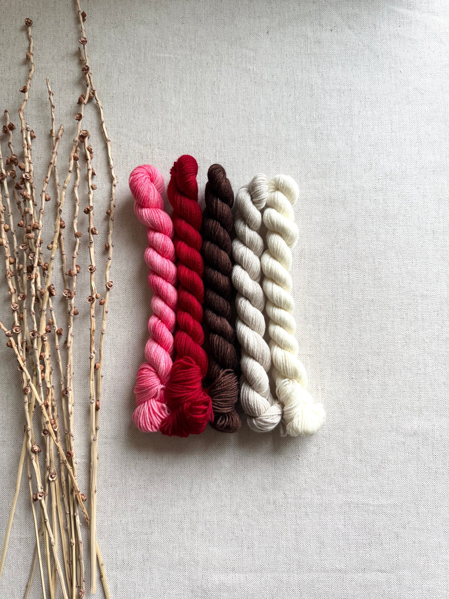 Sweets For My Sweet- SW Merino Nylon Mini Skein Set