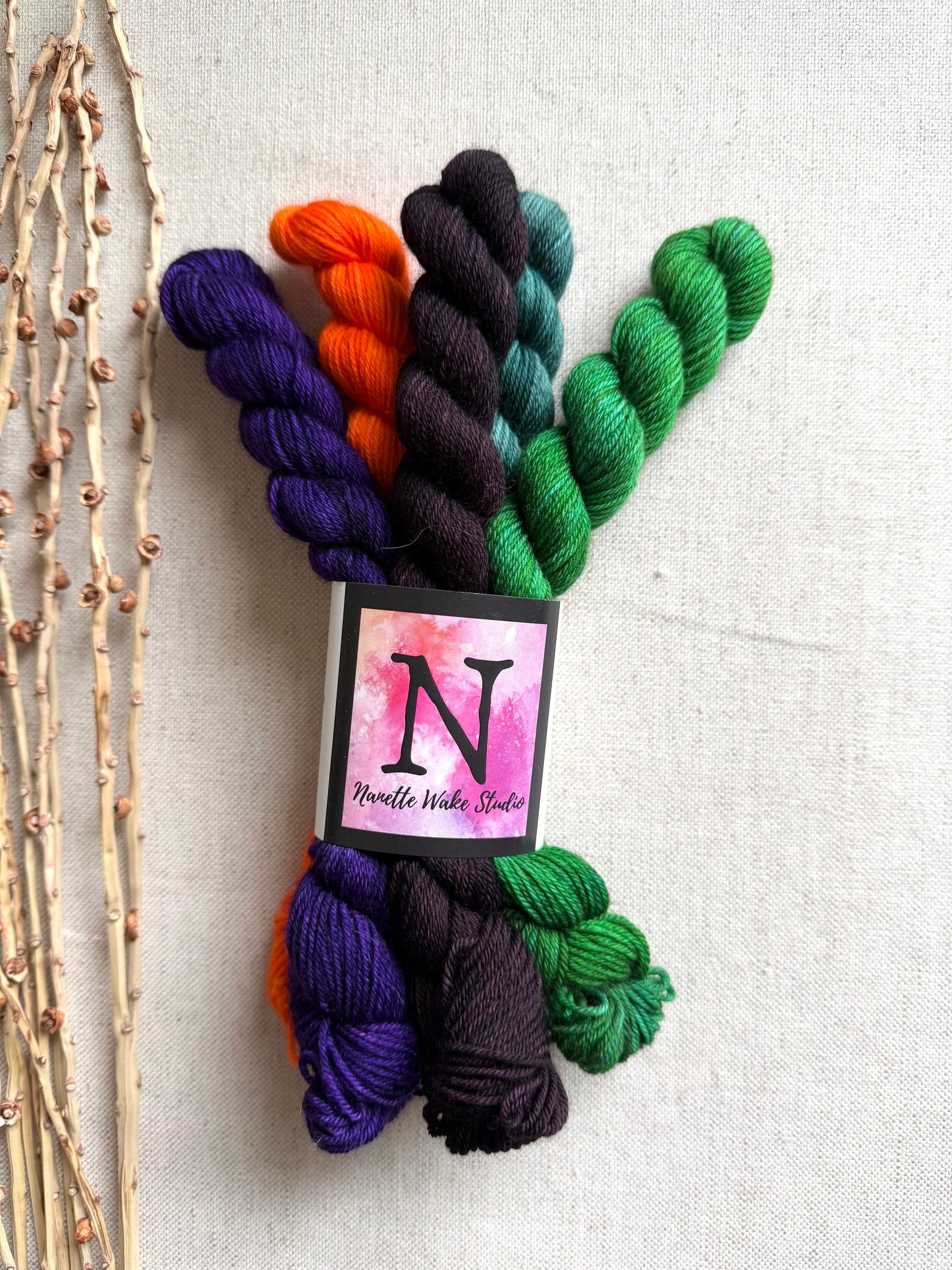 Mixed Mash - SW Merino Nylon Mini Skein Set