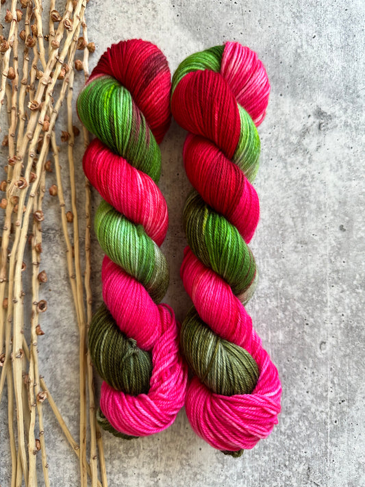 Another Ho Ho Ho SW Merino Nylon 50g Skein