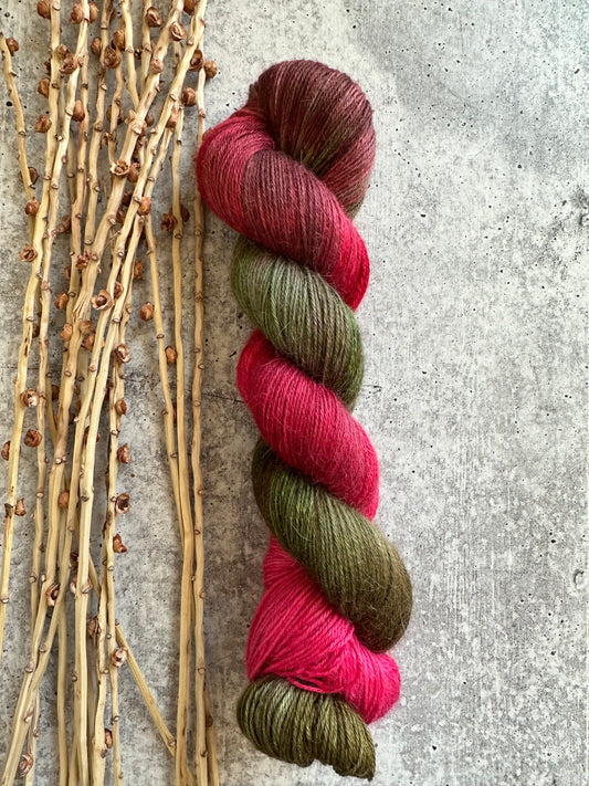 Another Ho Ho Ho - Baby Alpaca Mulberry Silk Cashmere