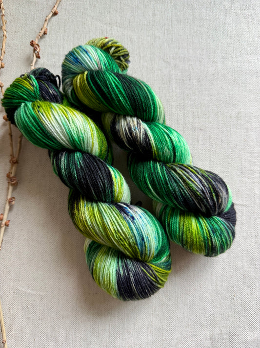 Capital Lake - A Washington State Colorway 100g SW Merino Nylon Yarn