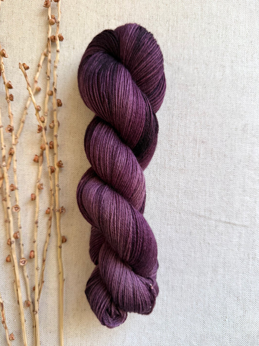 Aubergine Merino