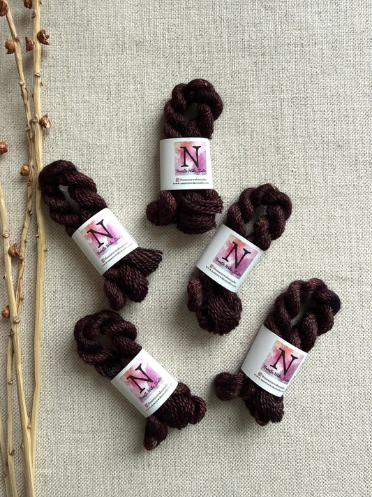 Maron Embroidery Thread