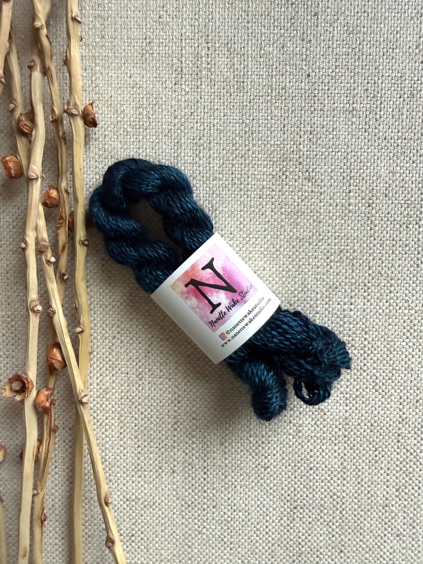 Teal Embroidery Thread