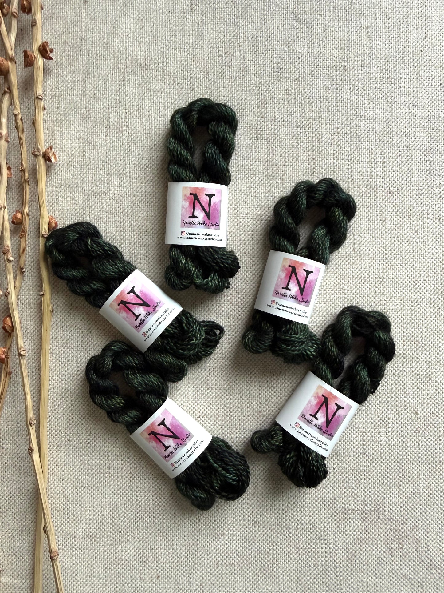 Forest Embroidery Thread