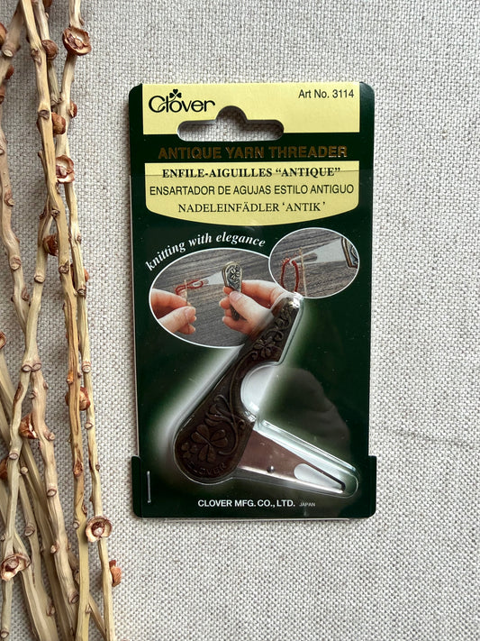 Clover Antique Yarn Needle Threader