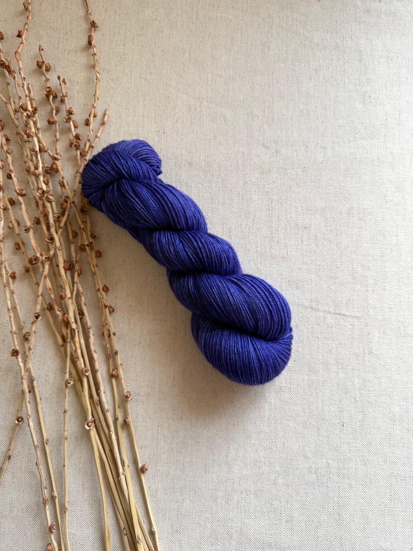 Blue Violet SW Merino Nylon Yarn