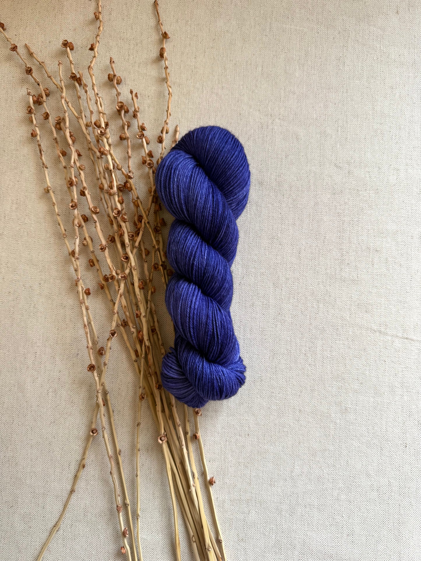 Blue Violet SW Merino Nylon Yarn