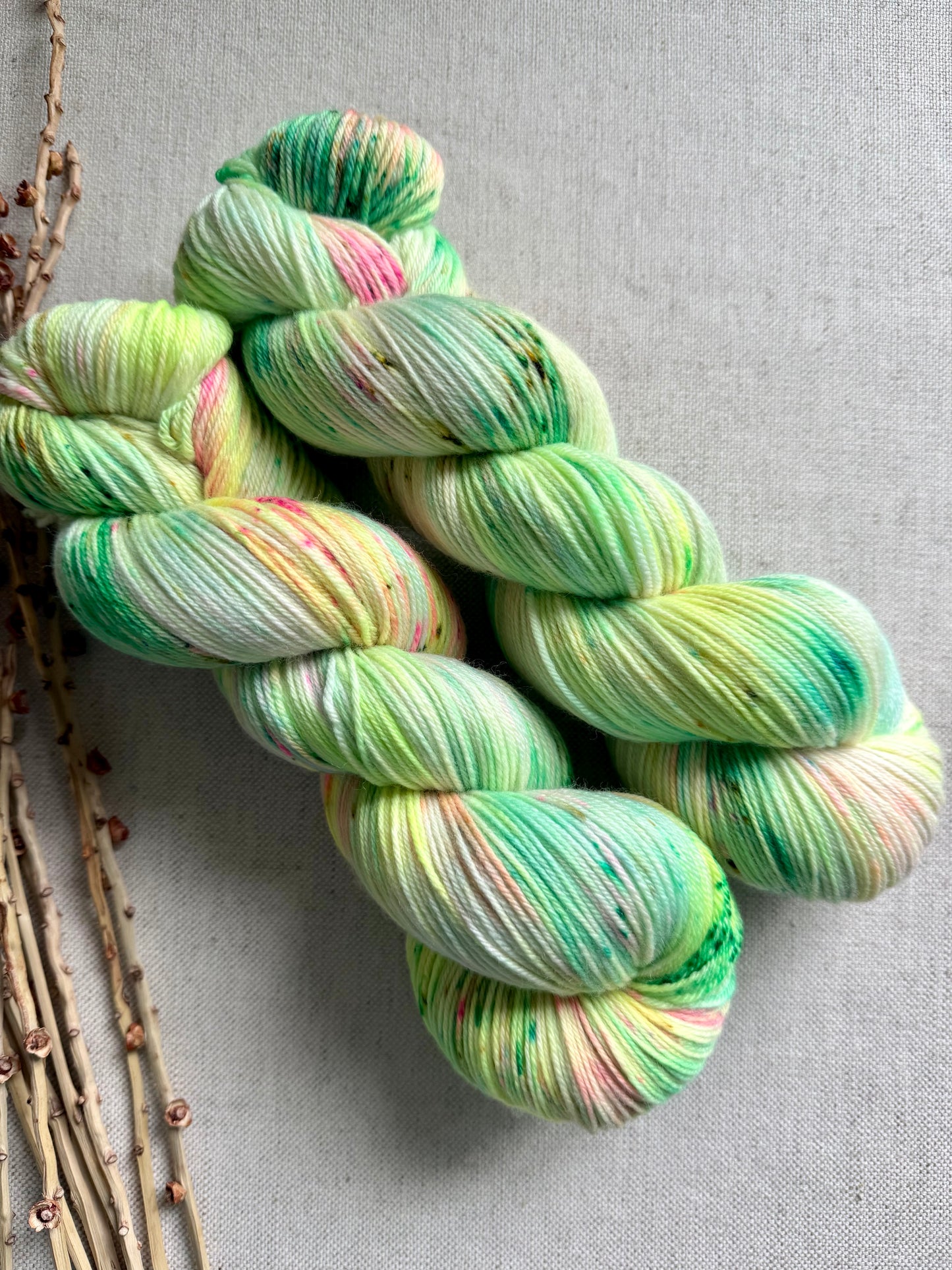 Pollywog Wiggle SW Merino Nylon Yarn