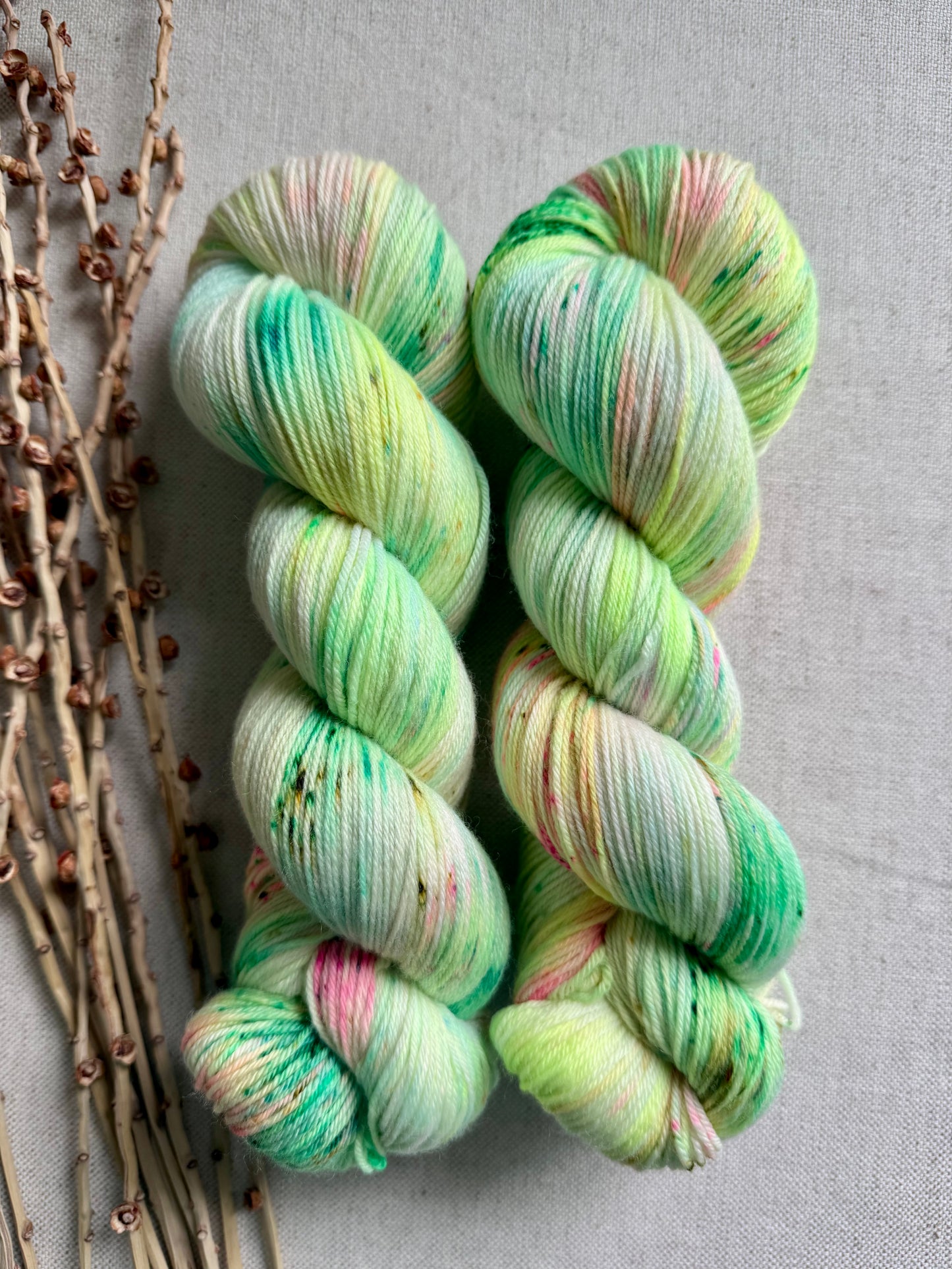 Pollywog Wiggle SW Merino Nylon Yarn