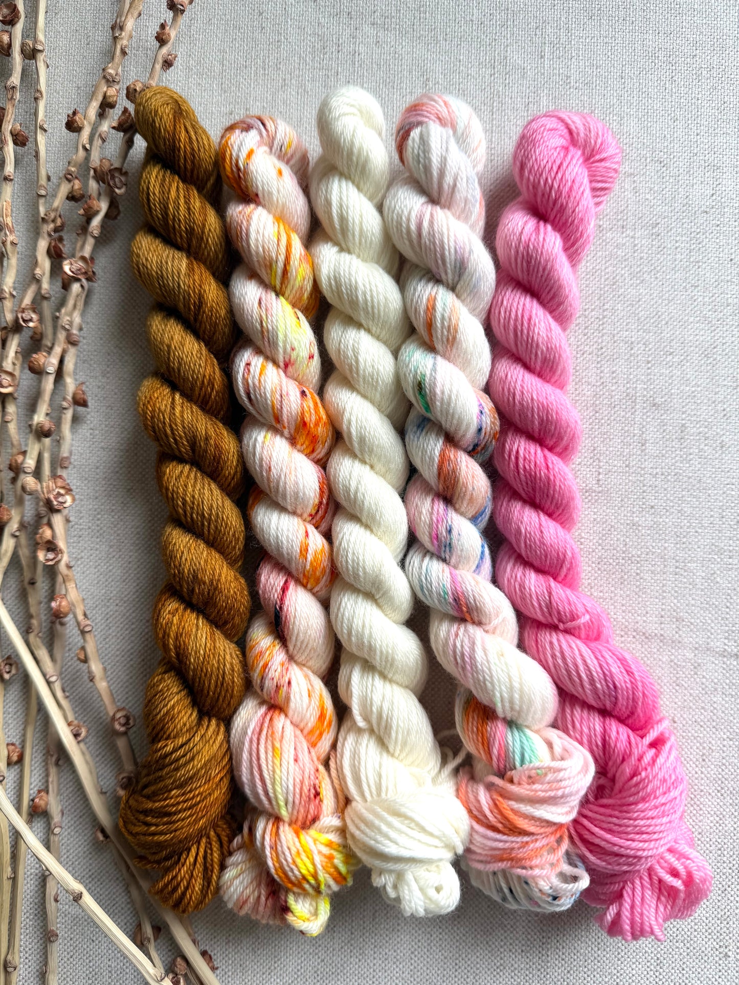 Sprites - SW Merino Nylon Mini Skein Set