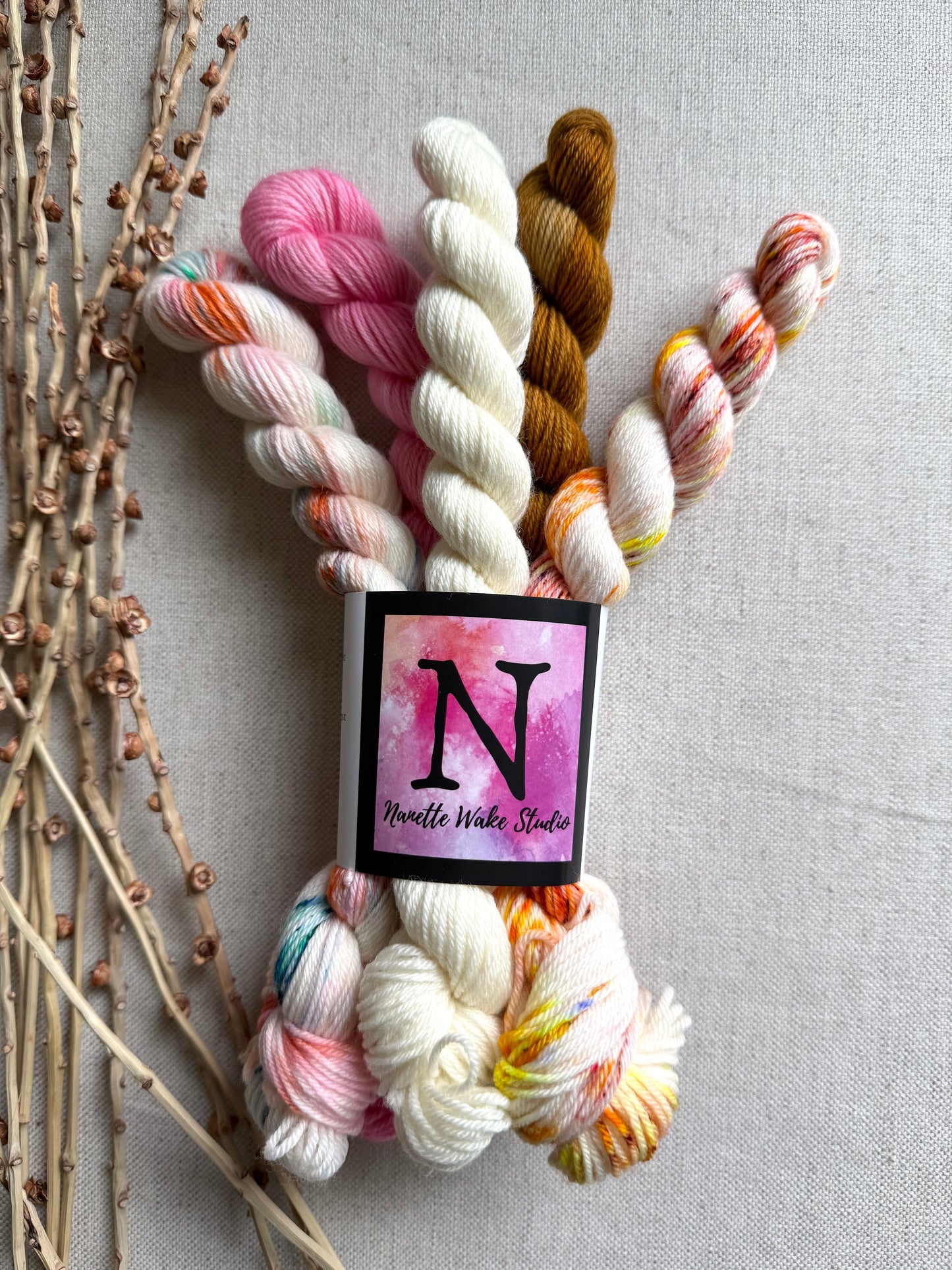 Sprites - SW Merino Nylon Mini Skein Set